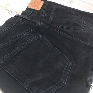 High waisted levis shorts